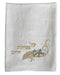 White Al Netilas Yedyaim Towel #10 - 13" W X 30" L  - TNY10