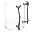 Lucite Washing Cup - MetaLucite Twig - silver