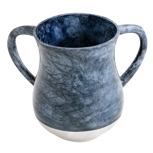 Aluminum Washing Cup - Blueberry Milkyway Enamel - 13 cm - UK58629
