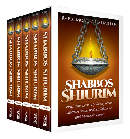 Shabbos Shiurim - 5 Vol. Set - R' Mordechai Miller