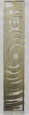 Mezuzah Case 24K Gold Plated- 15 cm scroll - TUZ007