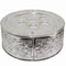 Silver Plate 3 Tier Seder Plate - SPTF11052
