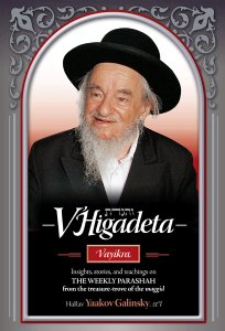 V'Higadeta - R' Yaakov Galinsky - Vayikra