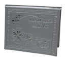 LeatherTefillas Haderech With Mirror-Magnetic -Silver