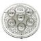 Glass Pesach Seder Plate 36 Cm - UK45790