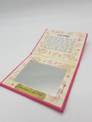 LeatherTefillas Haderech With Mirror-Magnetic - Light Pink