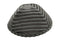 IKIPPAH STRIPED VELVET - SILVER YARMULKE