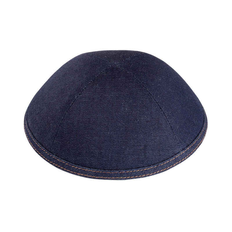 IKIPPAH NAVY DENIM WITH CAMEL STITCHING 2