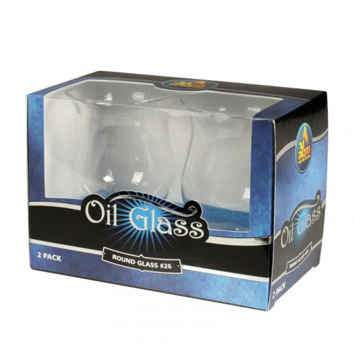 2 Pk Oil Glass