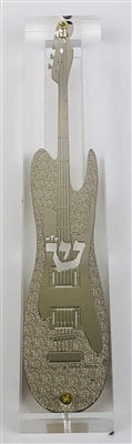 Mezuzah Case 24K Gold Plated- 15 cm scroll - TUZ009