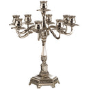 Candelabra - 7 Branches - Nickel Finish - UK40020