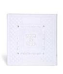 Elegant Haggadah for PesachFaux leather cover with real Swarovski crystals and silver embossments