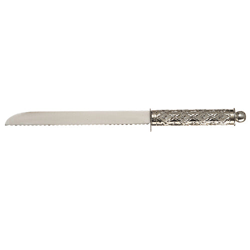 Aluminum Challah Knife 38 Cm - UK42110