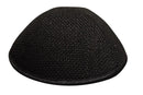 IKIPPAH BLACK BURLAP YARMULKE