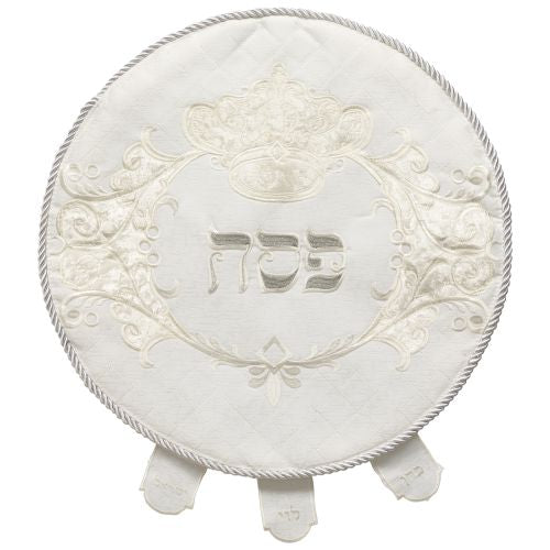 Matzah Cover Brocade Velvet With 3 Compartments - UK66051