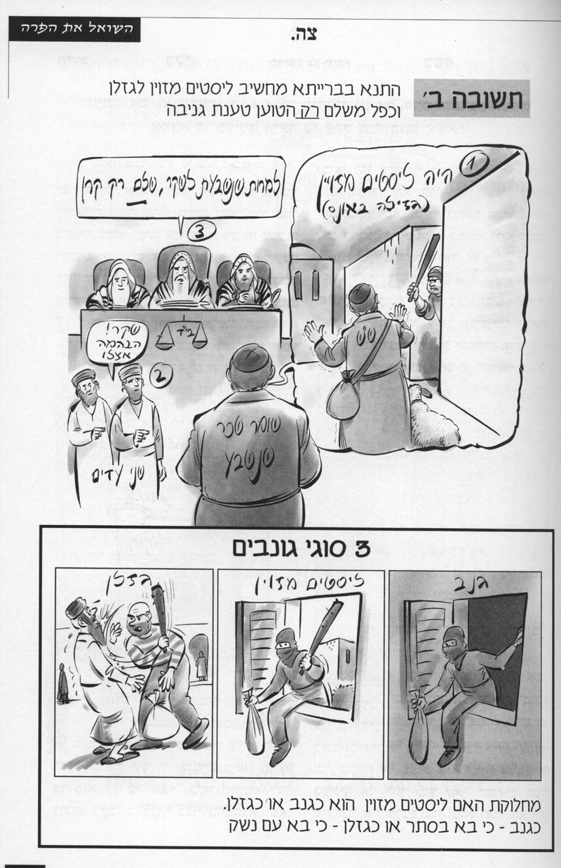 פני ישראל - ציורים - למס' בבא מציעא פרק השואל