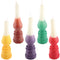CANDLE FOR HAVDALAH 23 CM- COLORFUL