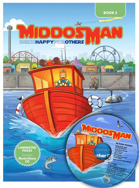 Middos Man Vol. 3 - Book & CD - Being Happy for Others