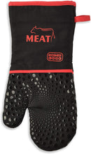 Full Size Oven Mitt - Meat / Red