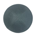 IKIPPAH BLUE GRAY LINEN YARMULKE 3