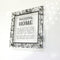 Lucite Birchat Habayit - English - Cracked [Thick] - Gray
