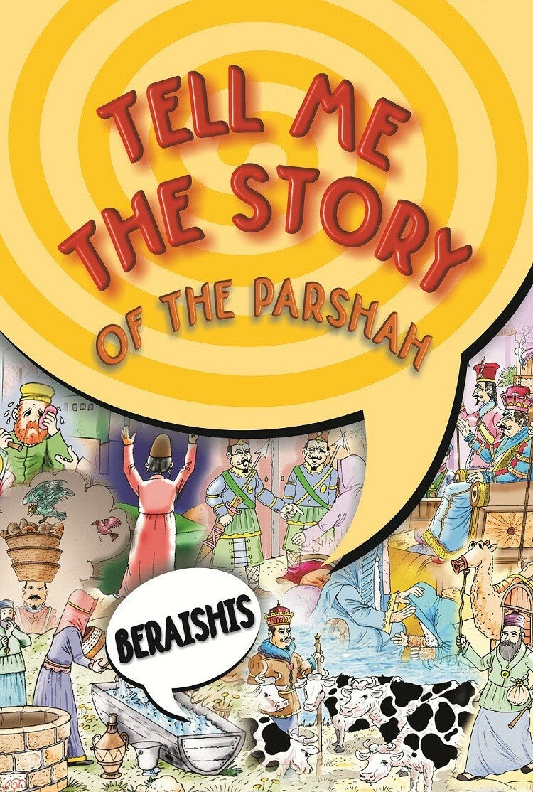 Tell Me The Story Of The Parasha Bereshit  LAMINATED PAGES