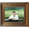 Painting Of Rabbi Moshe Feinstein Learning 11x14" Gold Frame