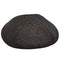 Fabric Elegant Kippah black size 6 21cm