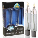 CLEAR Shabbos Lamp - 4 Inc - 2 PK