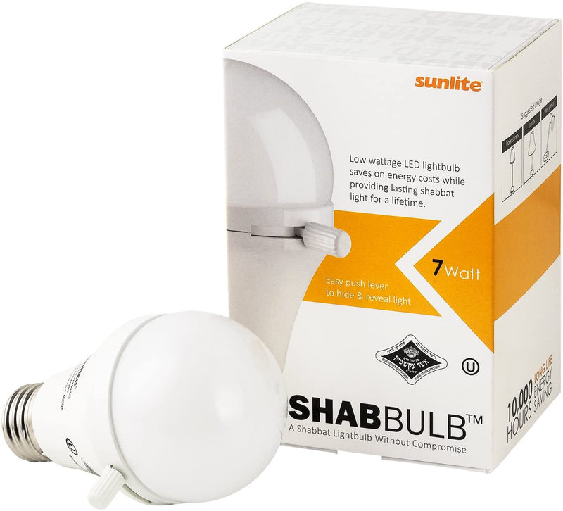 Sunlite ShabBulb, LED , 7 Watt (40 Watt Equivalent) Warm White